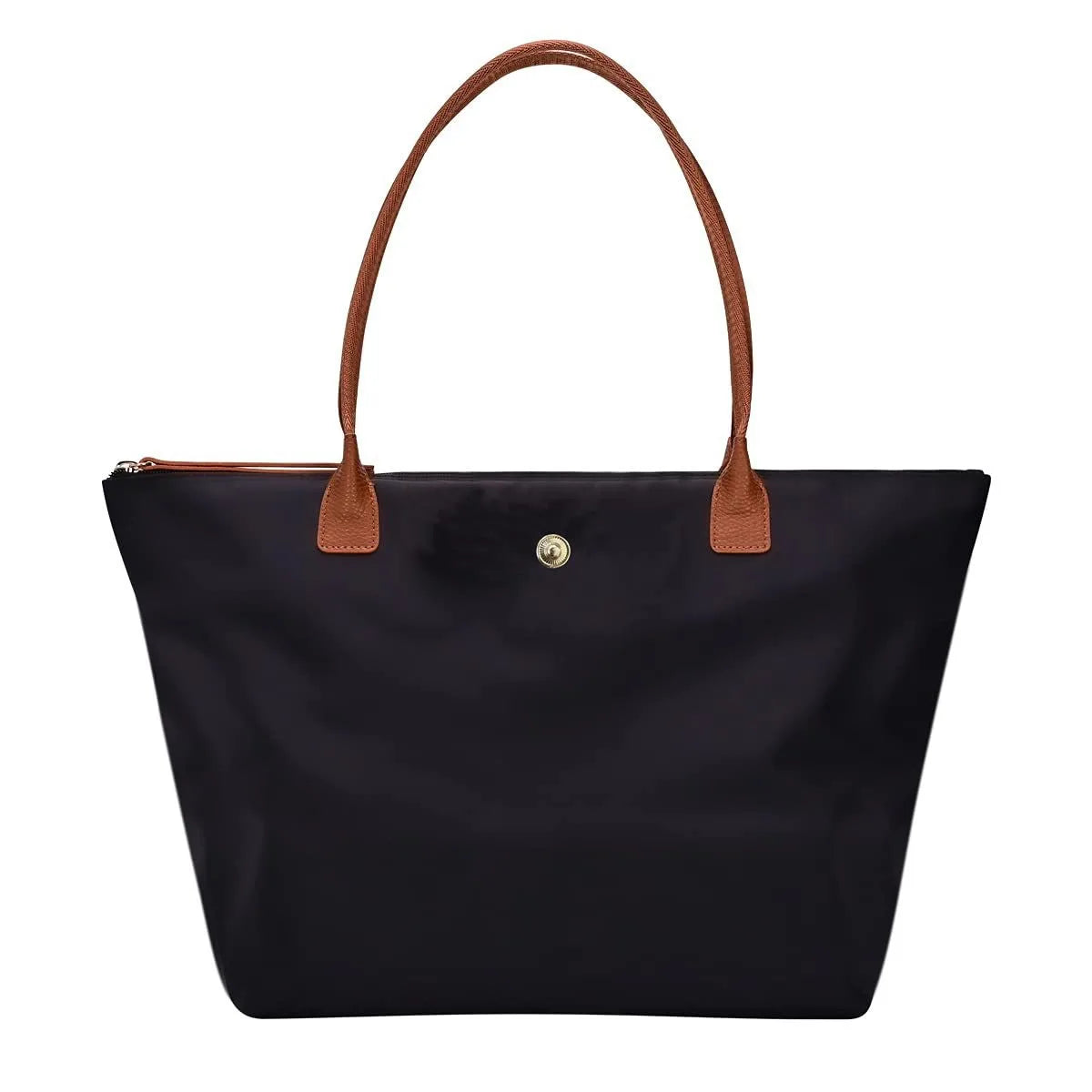 Sac tote classique pour femme de haute qualité, grande capacité, en nylon imperméable et pliable, idéal pour un usage quotidien
